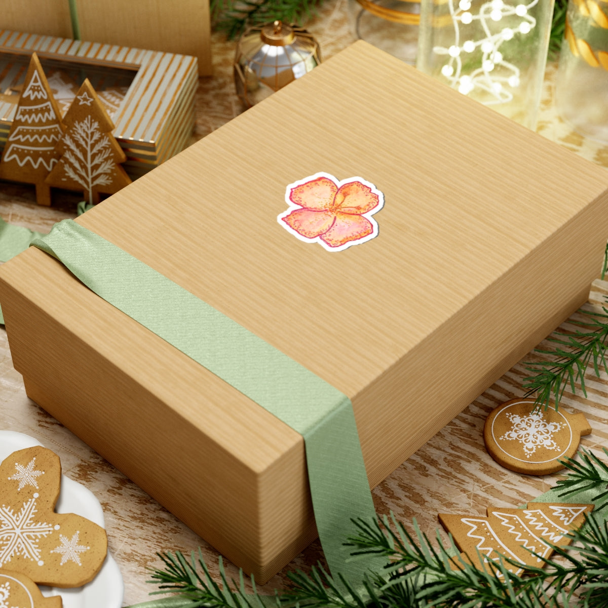 Flower Sticker