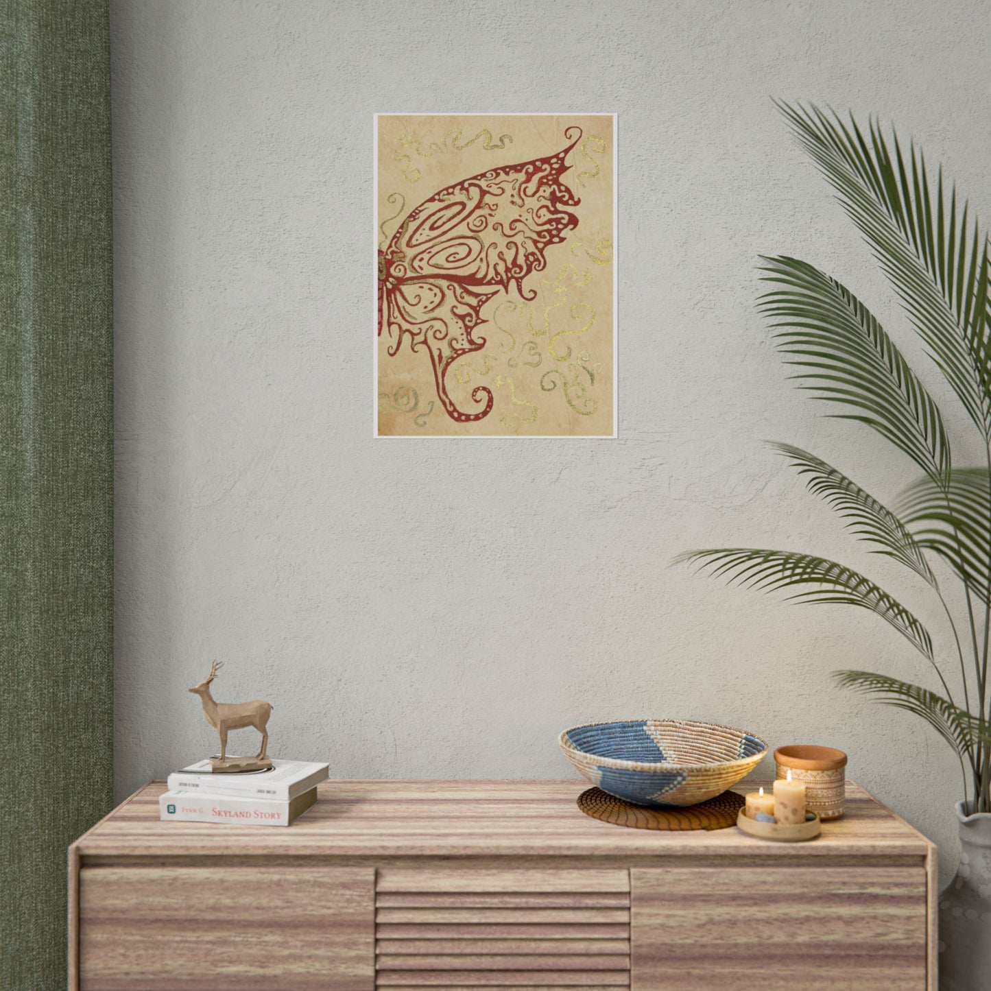 Wishes of a Wing | Butterfly Wing Art Print