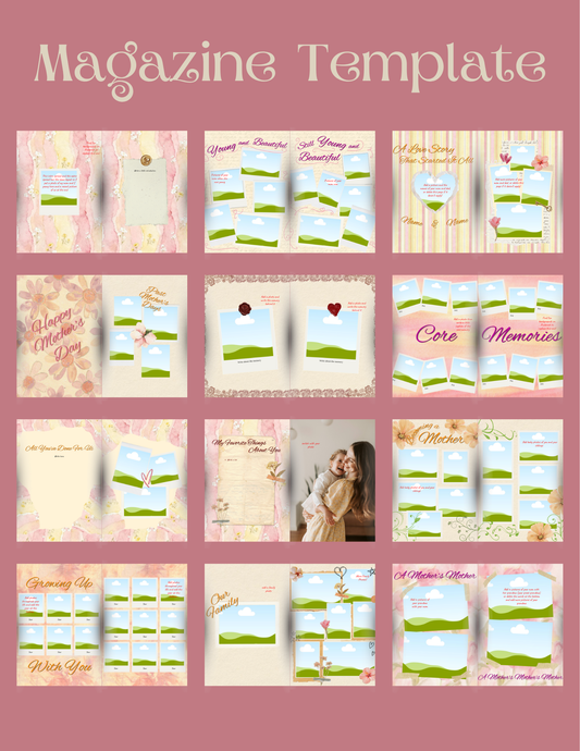 Mother Magazine Template