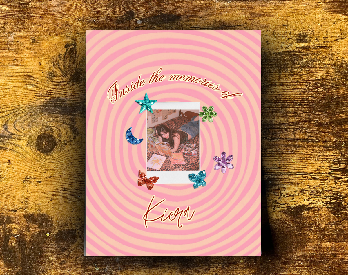 Girlie Scrapbook Magazine Template