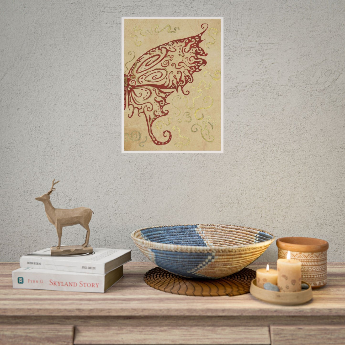 Wishes of a Wing | Butterfly Wing Art Print