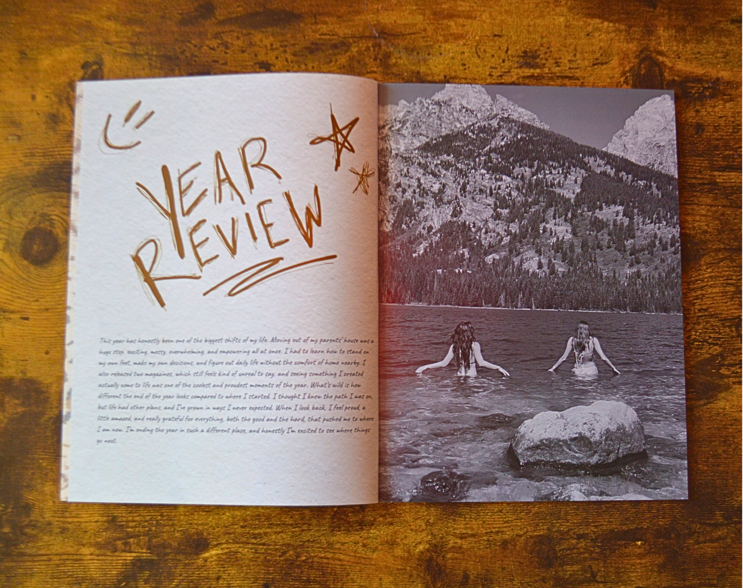 2025 Review Magazine Template
