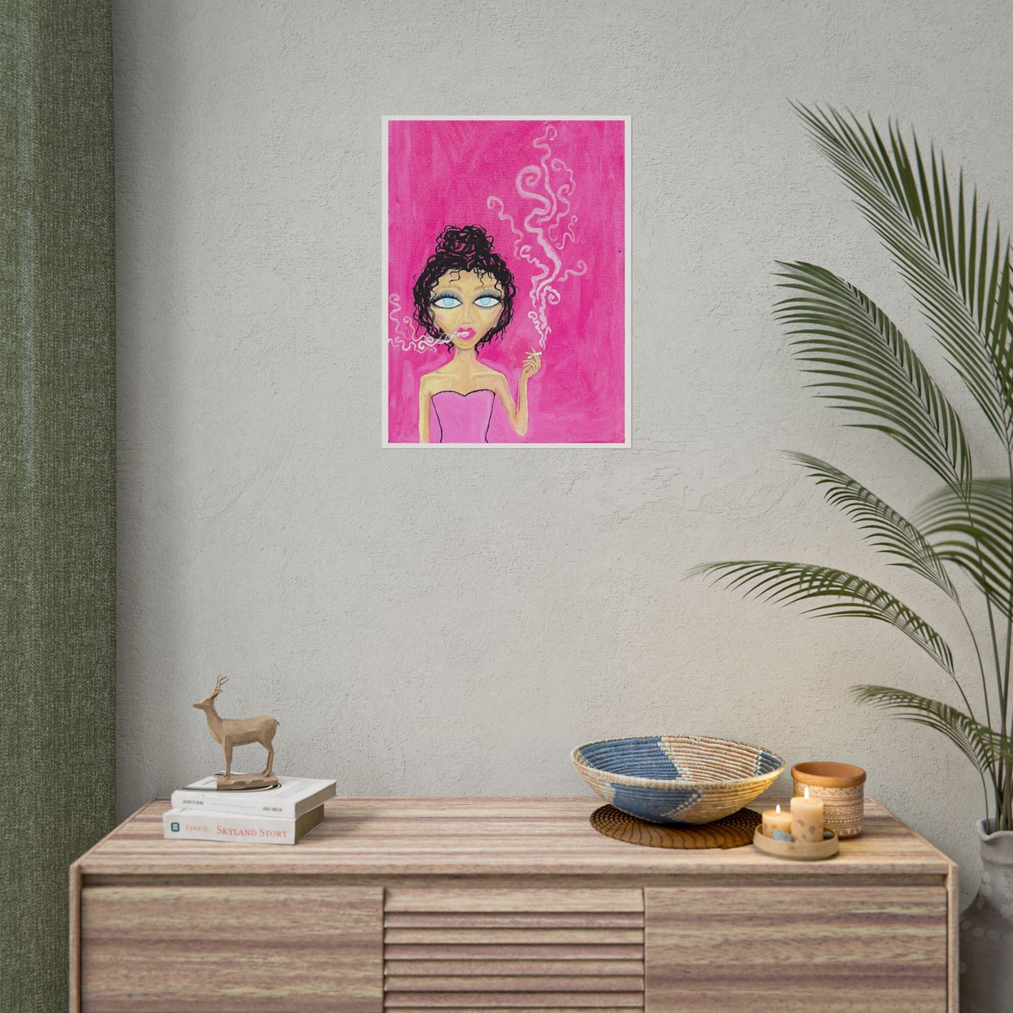 Smoking Hot | Diva Art Print