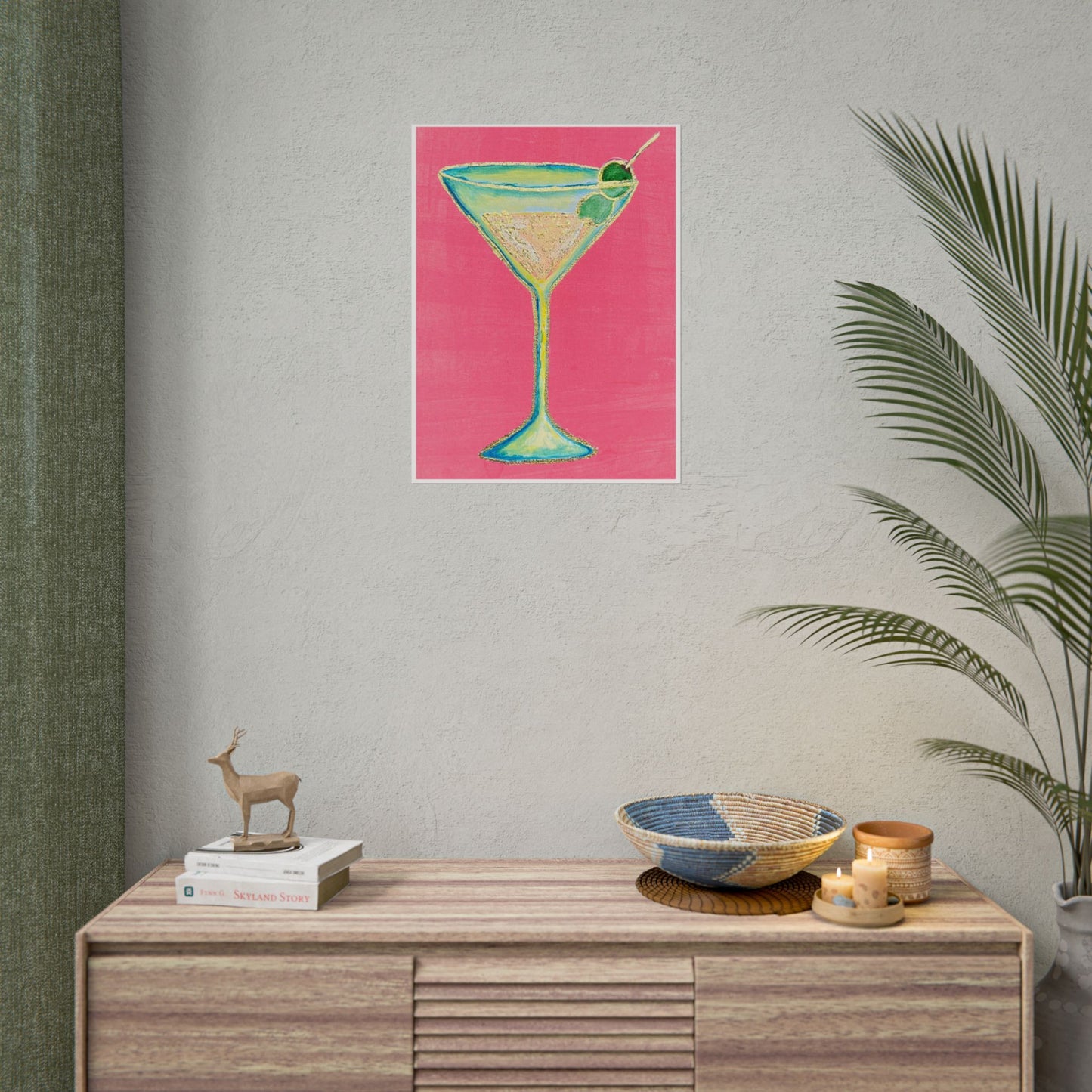 Start of the Night | Martini Art Print