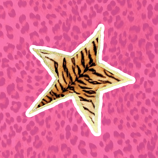 Tiger Star Sticker