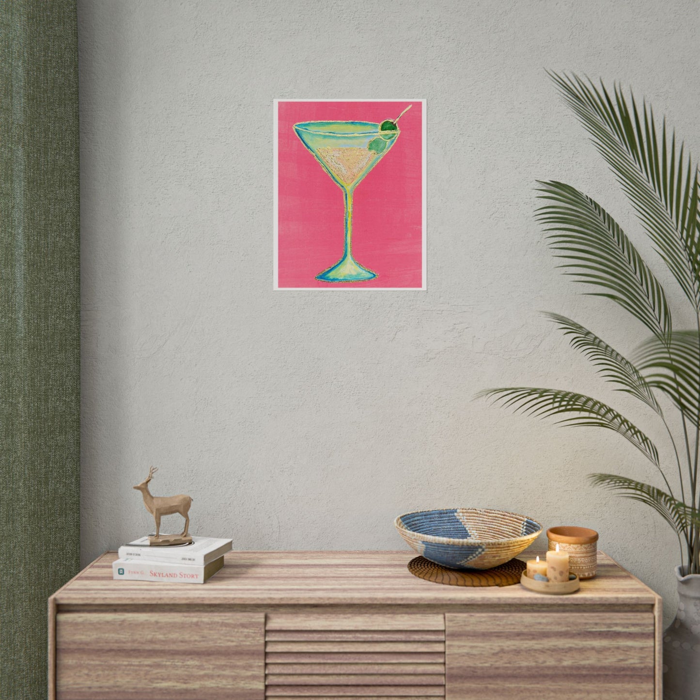 Start of the Night | Martini Art Print