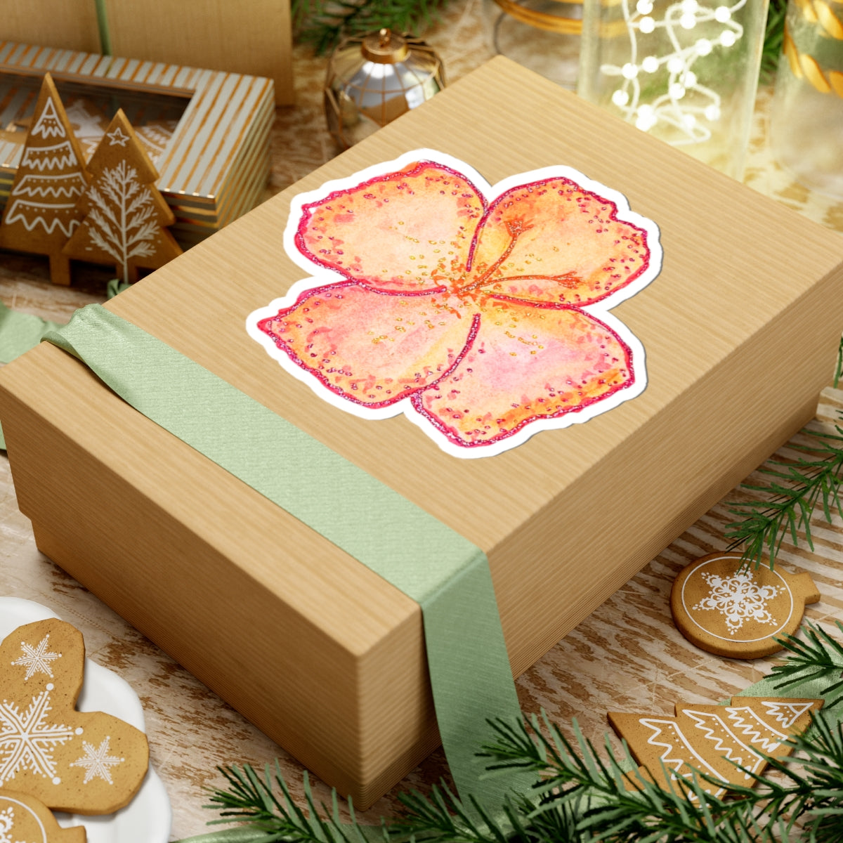 Flower Sticker