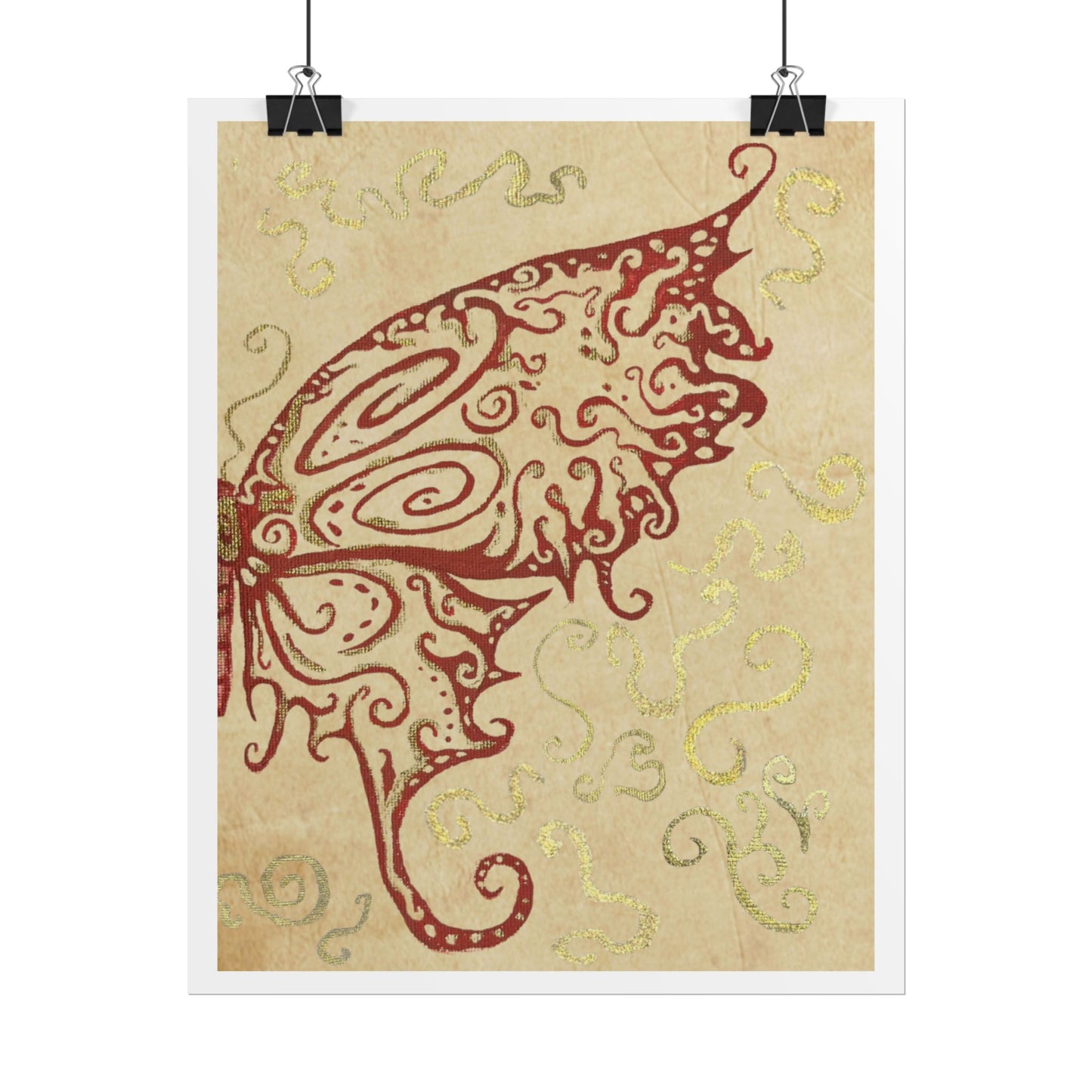 Wishes of a Wing | Butterfly Wing Art Print
