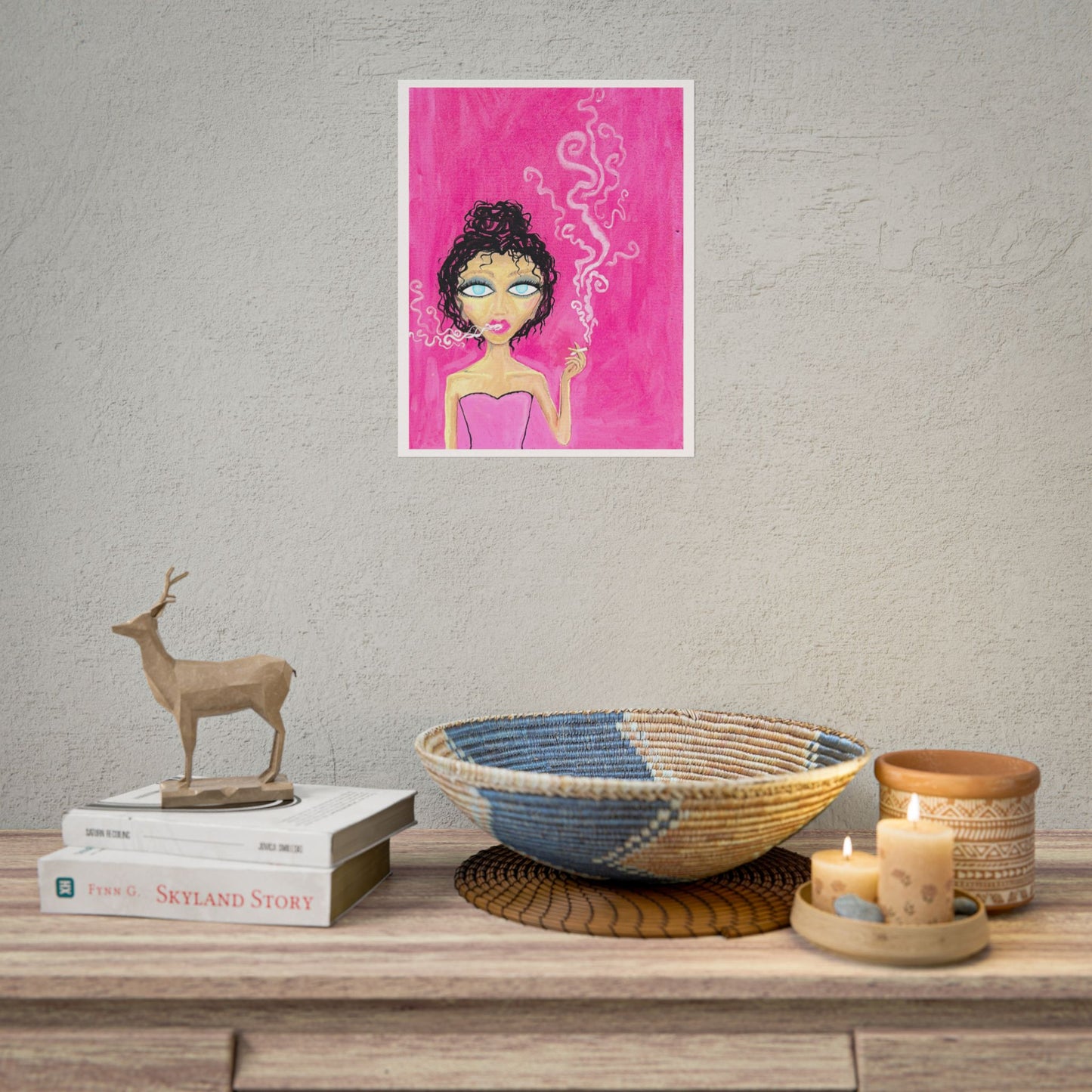 Smoking Hot | Diva Art Print