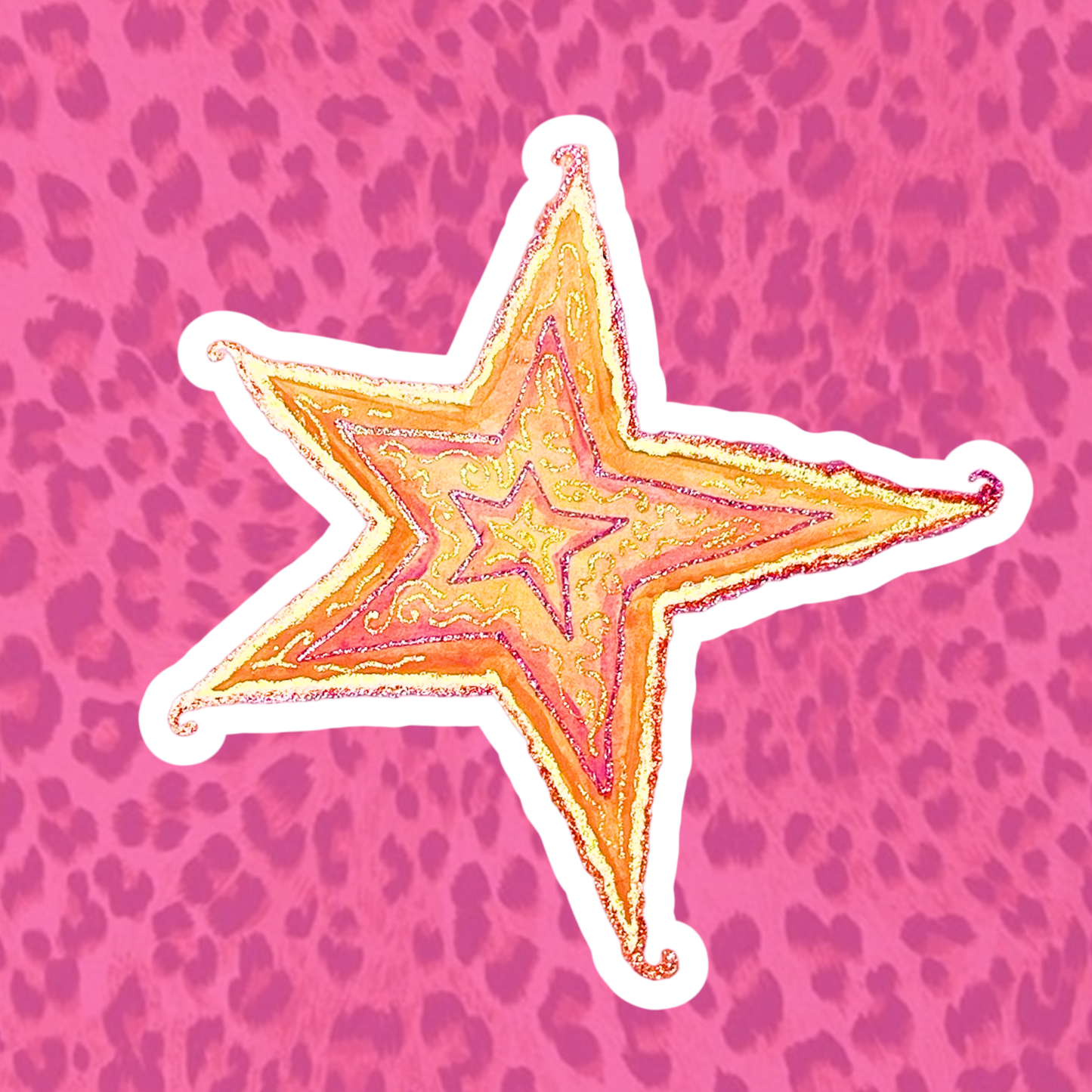 She's A Star Sticker