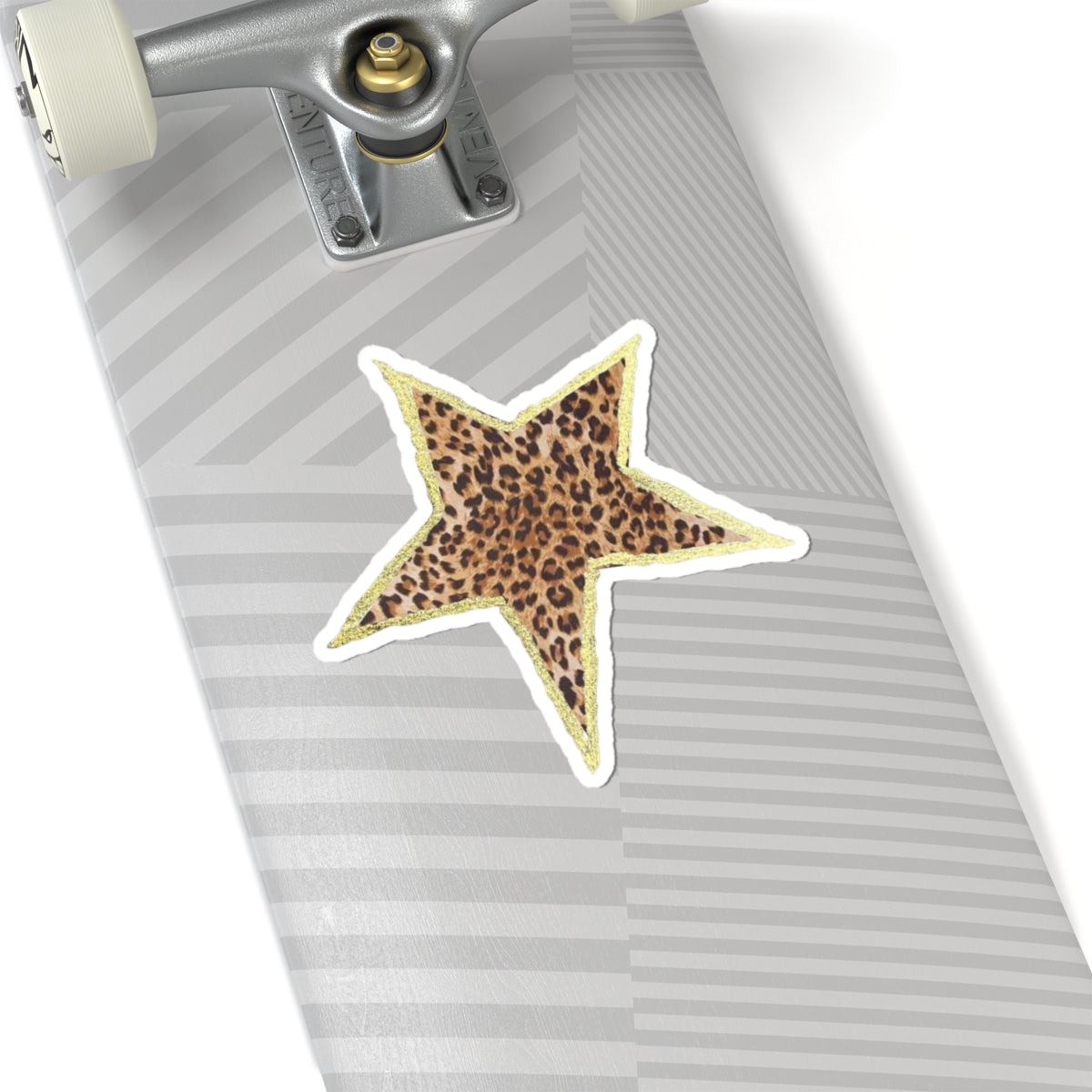 Leopard Star Sticker