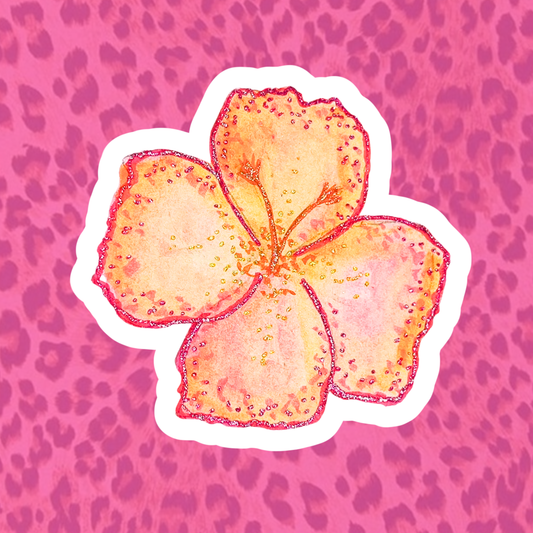 Flower Sticker