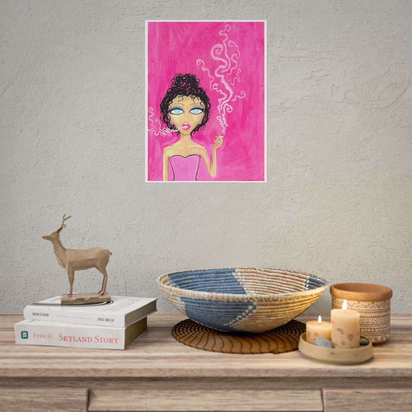 Smoking Hot | Diva Art Print