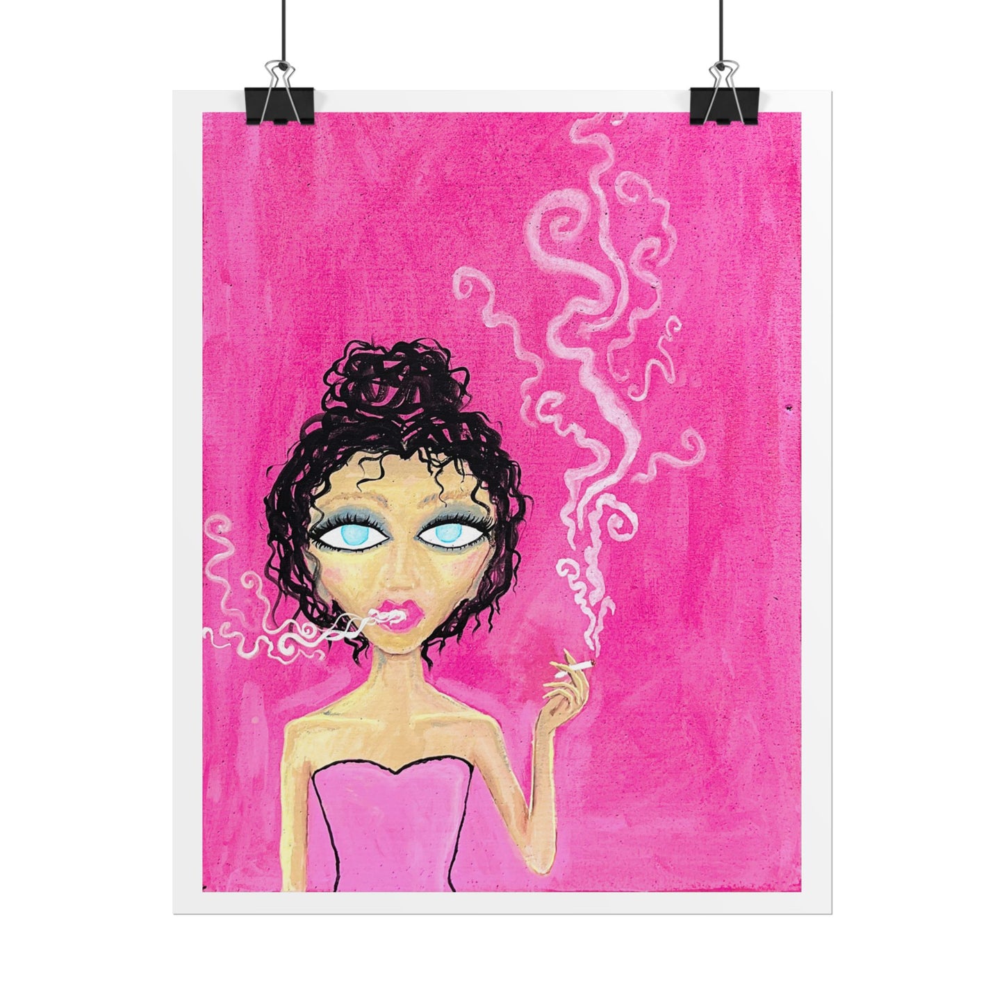 Smoking Hot | Diva Art Print