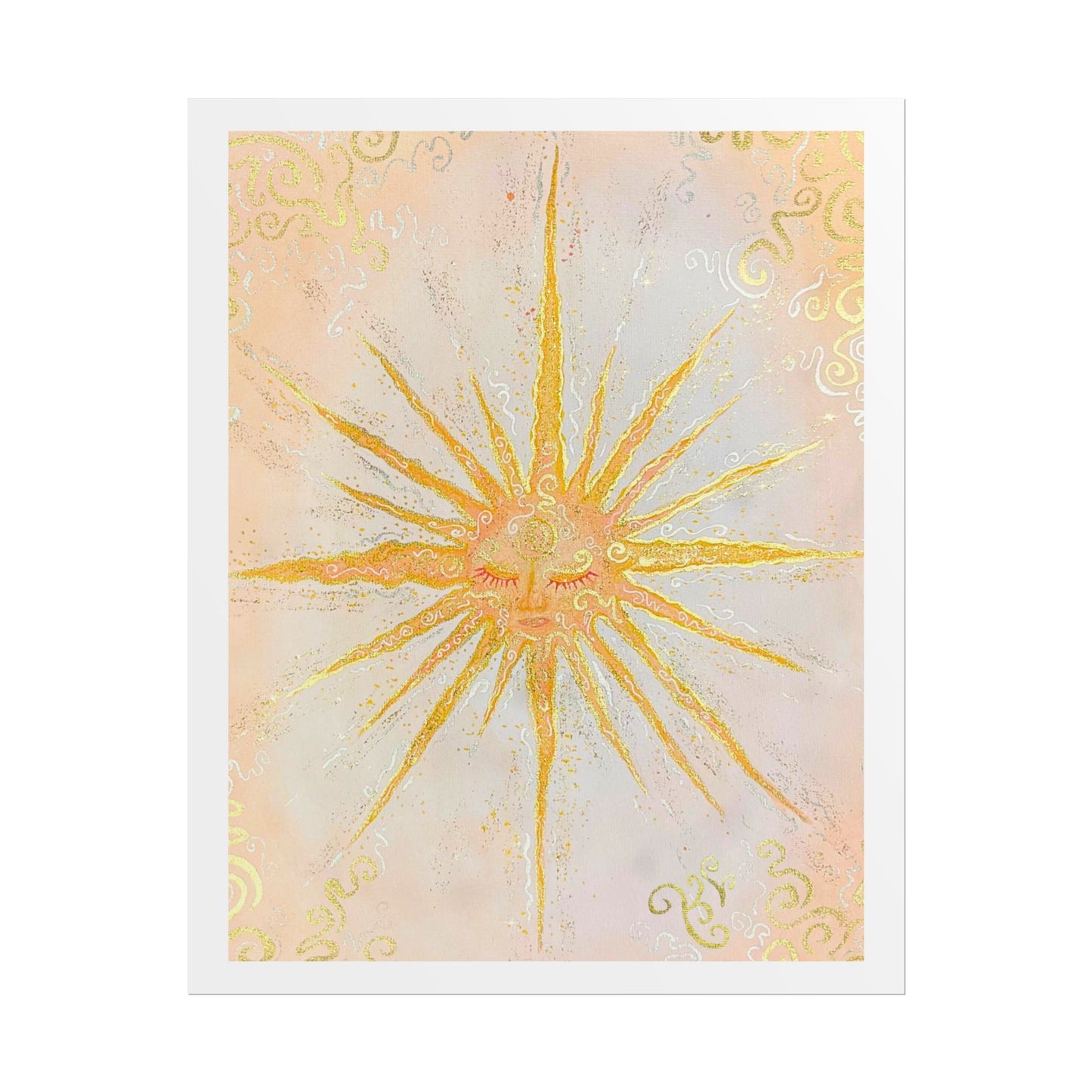 Too Bright To Be Seen | Sun Art Print