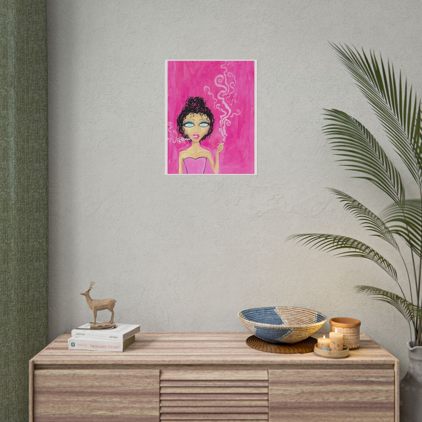 Smoking Hot | Diva Art Print