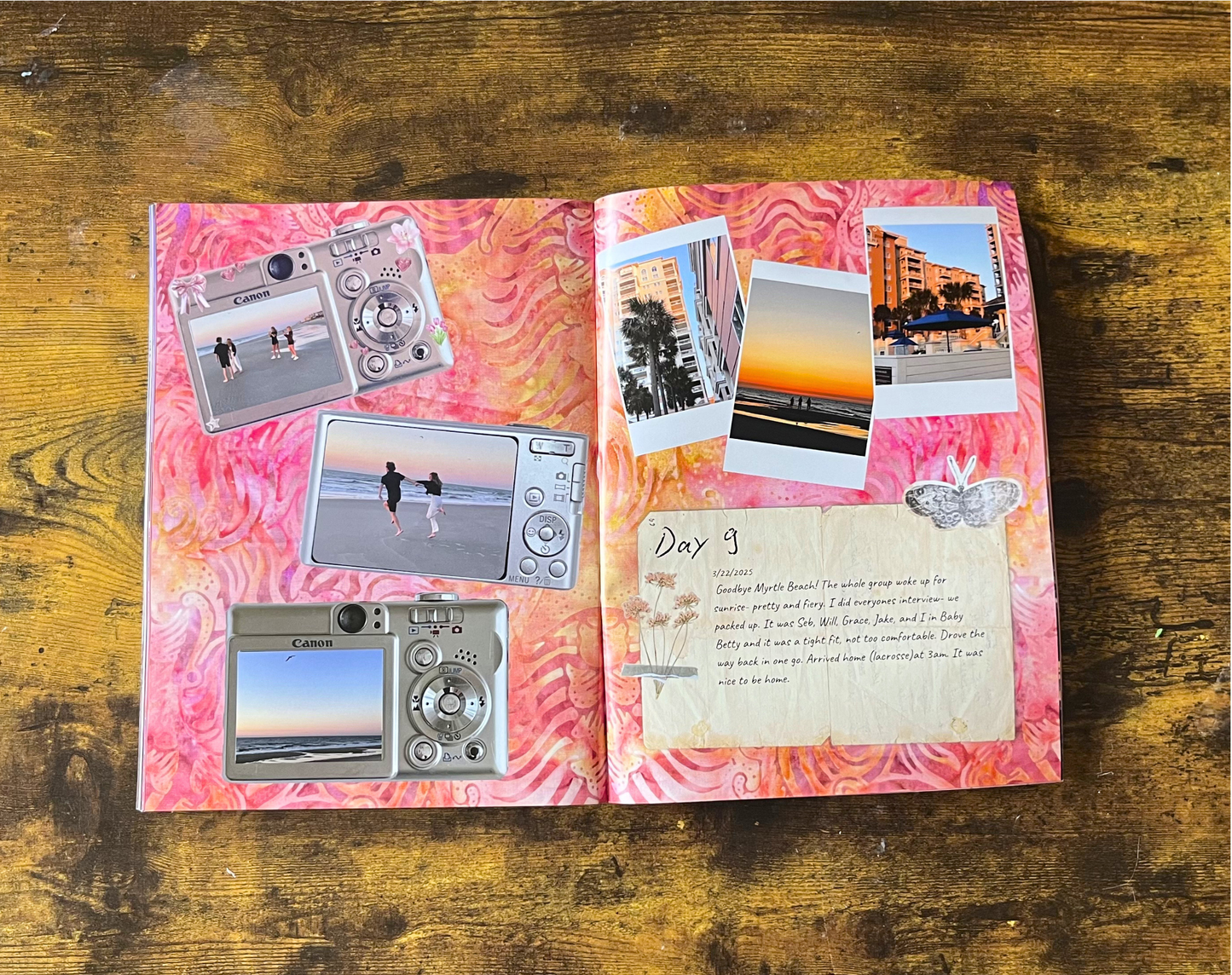Spring Break Magazine Template