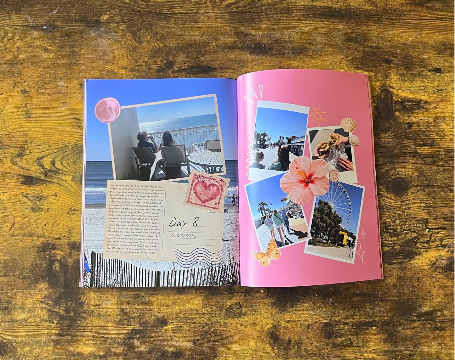 Spring Break Magazine Template