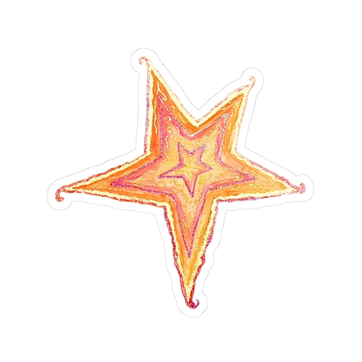 She's A Star Sticker