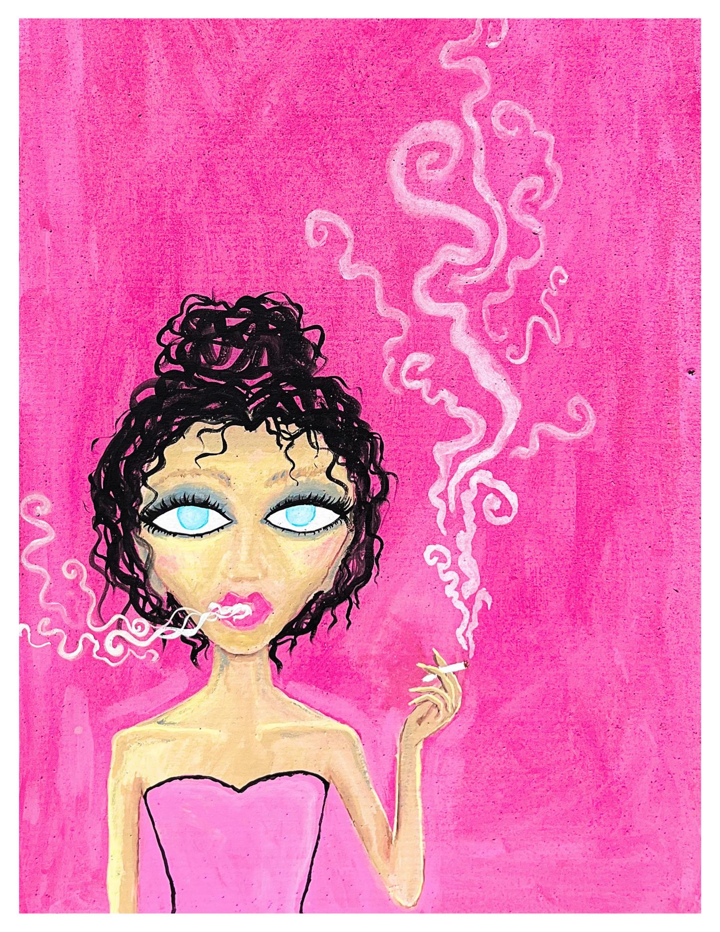Smoking Hot | Diva Art Print