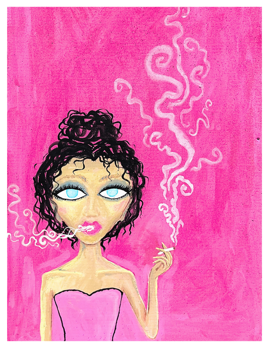 Smoking Hot | Diva Art Print