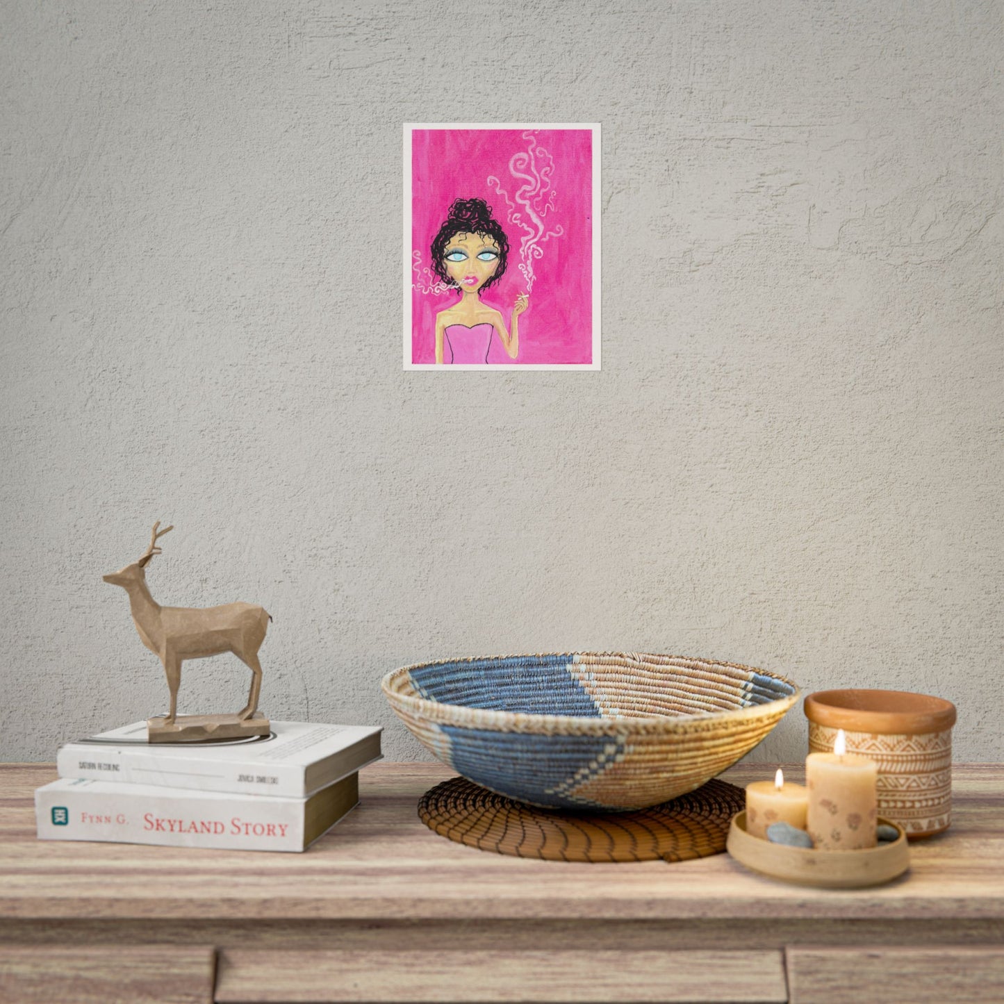 Smoking Hot | Diva Art Print