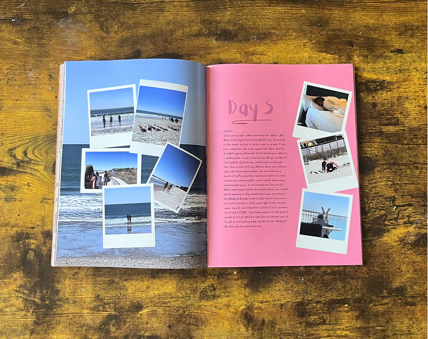 Spring Break Magazine Template