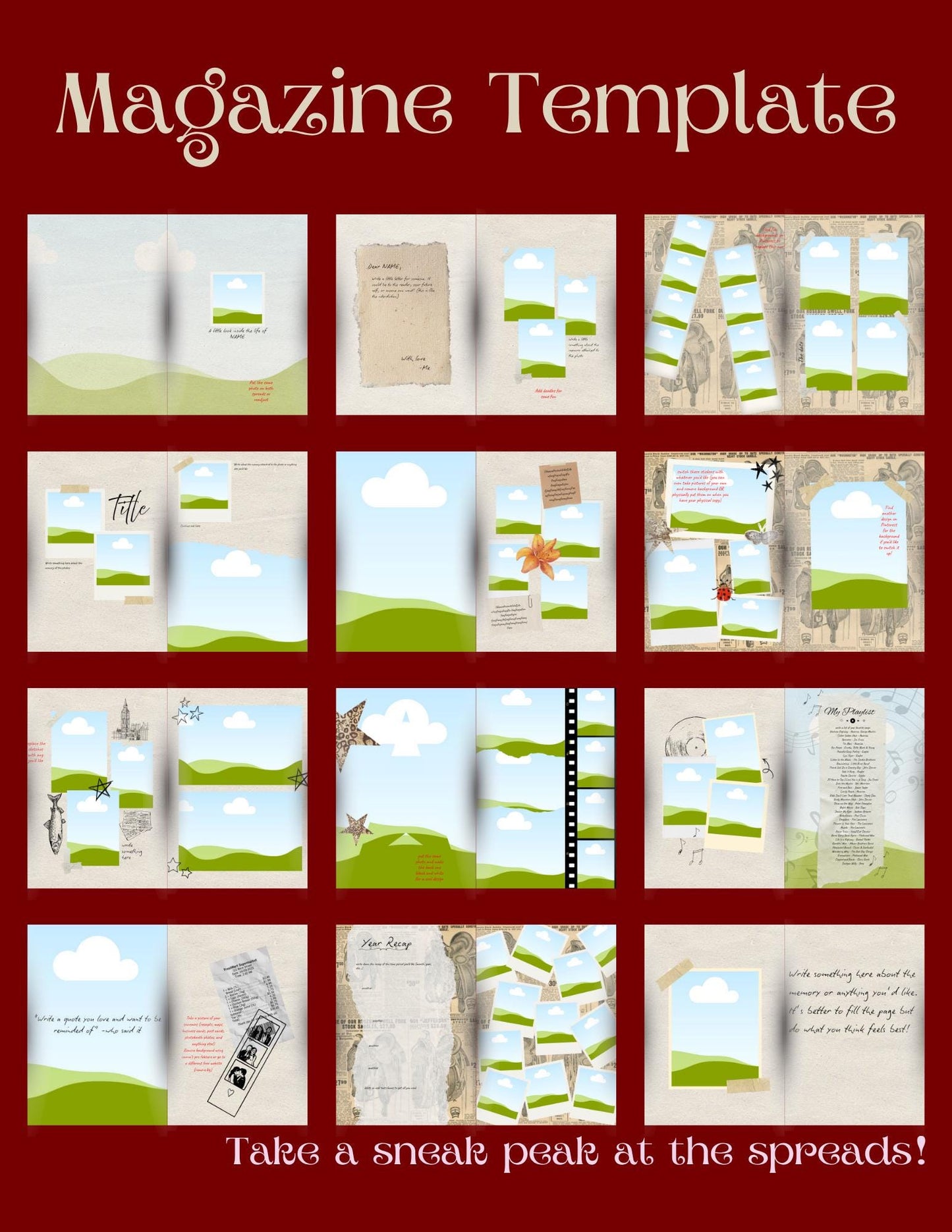 Basic Magazine Template