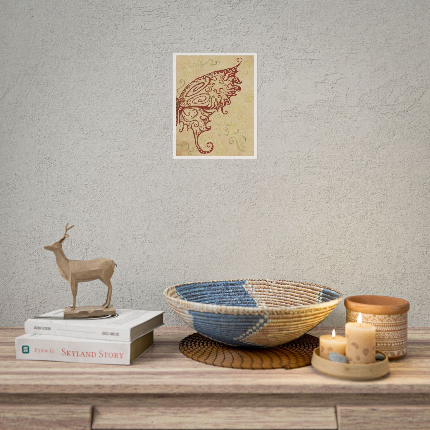 Wishes of a Wing | Butterfly Wing Art Print
