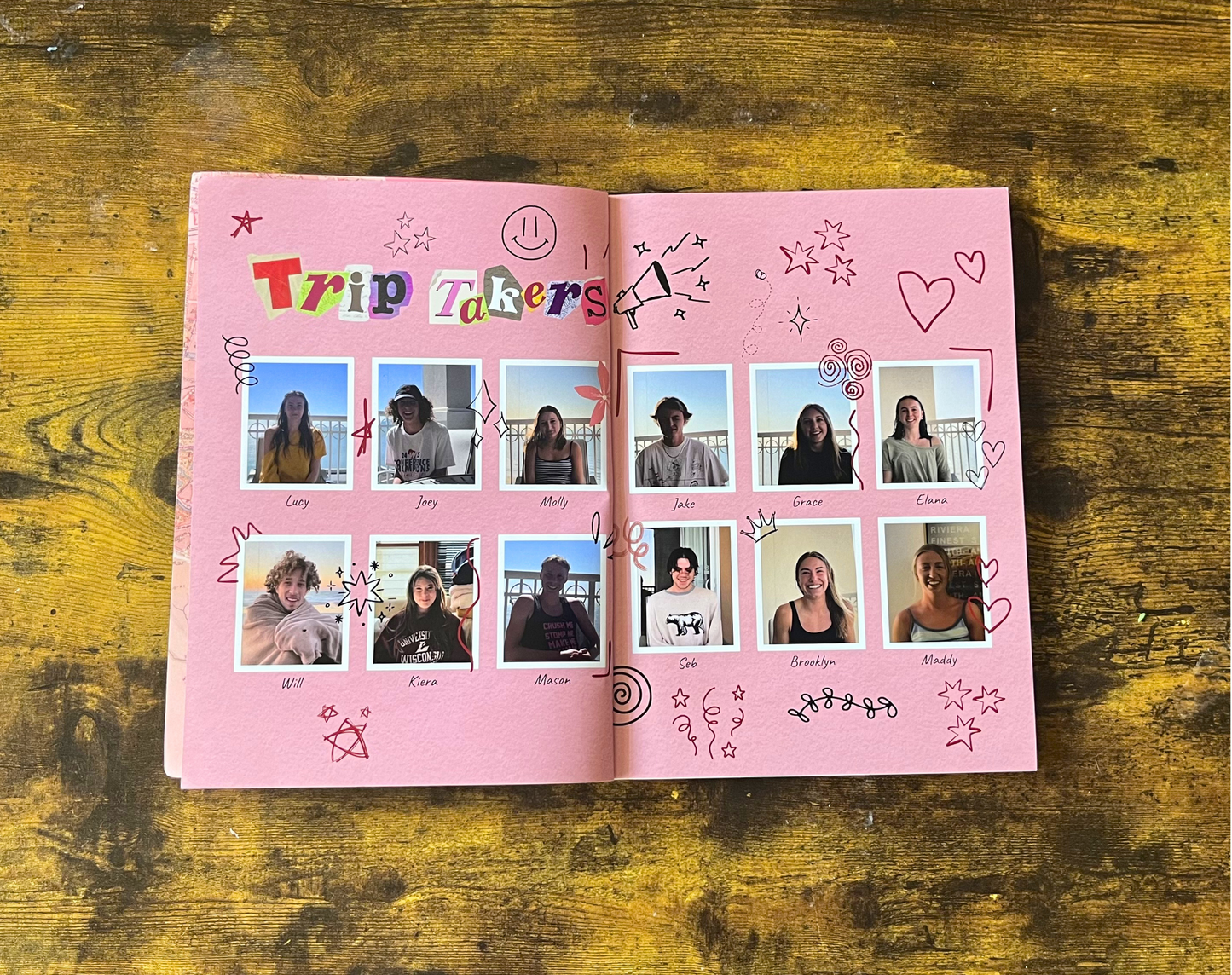Spring Break Magazine Template