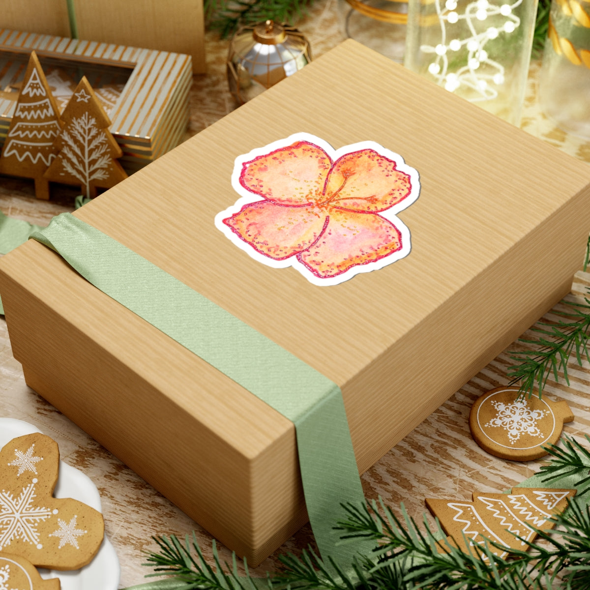 Flower Sticker