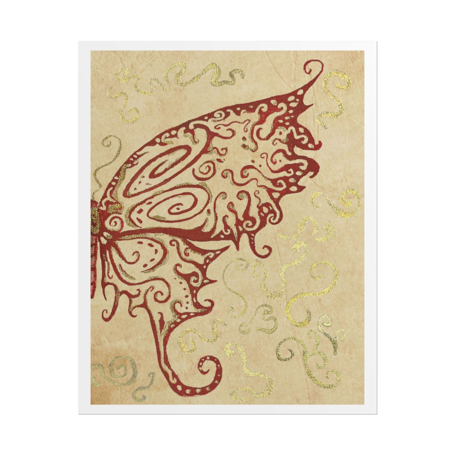 Wishes of a Wing | Butterfly Wing Art Print