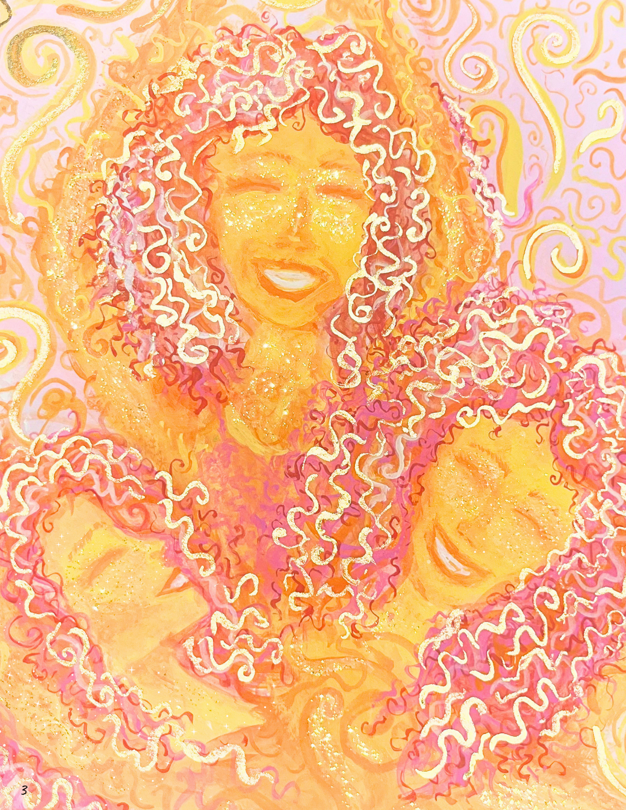 Summer's Fun Memory Card Art Print