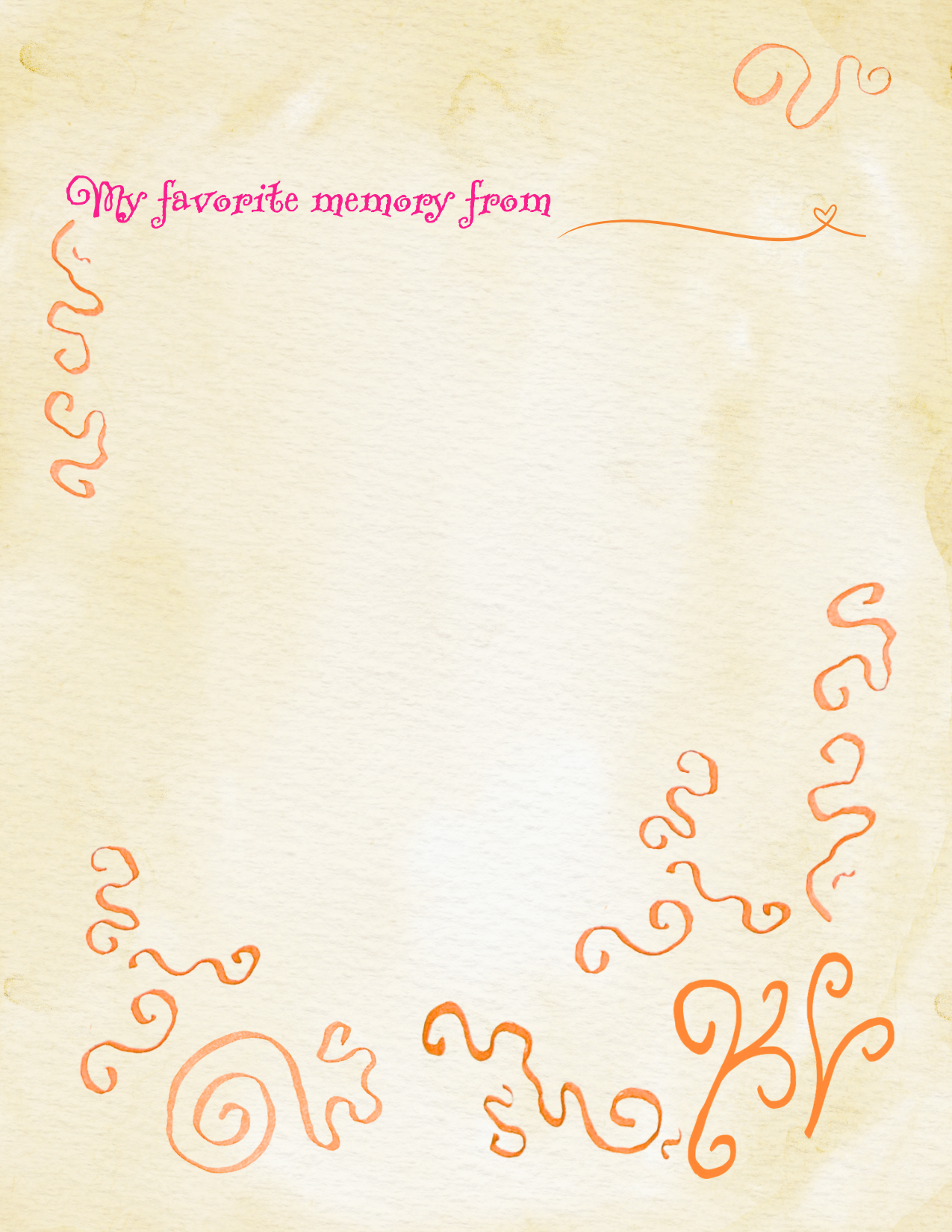 Summer's Fun Memory Card Art Print
